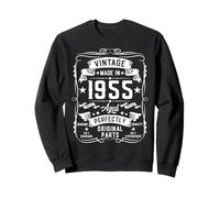 Vintage 1955 70 Years Old Gifts for Men 70yr 70th Birthday Sudadera