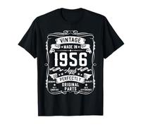 Vintage 1956 70yr 70th Birthday Gifts for Men 70 Years Old Camiseta