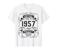 Vintage 1957 69yr 69th Birthday Gifts for Men 69 Years Old Camiseta