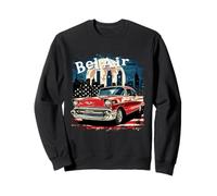 Vintage 1957 Bel Air Old School Hot Rod Bel Air Old School Sudadera