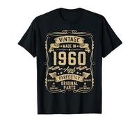 Vintage 1960 66yr 66th Birthday Gifts for Men 66 Years Old Camiseta