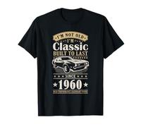 Vintage 1960 Birthday Classic Car For Legends Born In 1960 Camiseta