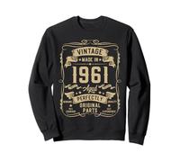 Vintage 1961 65yr 65th Birthday Gifts for Men 65 Years Old Sudadera