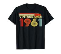 Vintage 1961 Classic Year 1961 Birth of Birthday Vintage Camiseta