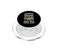 Vintage 1962 Birthday Classic Car For Legends Born In 1962 PopSockets PopGrip para MagSafe