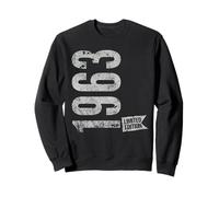 Vintage 1963 Edición Limitada Born In 1963 63rd B-Day Retro Sudadera