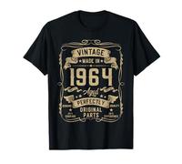 Vintage 1964 61yr 61st Birthday Gifts for Men 61 Years Old Camiseta