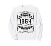 Vintage 1964 62yr 62nd Birthday Gifts for Men 62 Years Old Sudadera