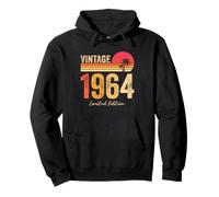 Vintage 1964 Limited Edition Retro Year Birth of Birthday Sudadera con Capucha