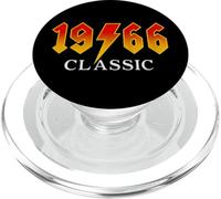 Vintage 1966 Classic 60 Años 60 Cumpleaños Leyenda Rock PopSockets PopGrip para MagSafe