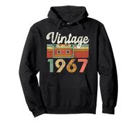 Vintage 1967 Lo mejor de 58 cumpleaños mamá papá no soy viejo 58 Sudadera con Capucha