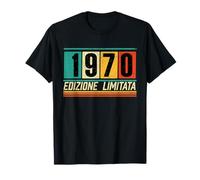 Vintage 1970 Edición Limitada Año de nacimiento Cumpleaños Camiseta