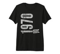 Vintage 1970 Edición Limitada Born In 1970 56th B-Day Retro Camiseta Premium
