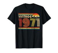 Vintage 1971 Classic 1971 Vintage Year Men Women Birthday Camiseta