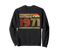 Vintage 1971 Classic 1971 Vintage Year Men Women Birthday Sudadera
