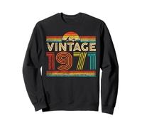 Vintage 1971 Classic Year 1971 Birthday Men Women Vintage Sudadera
