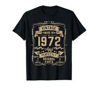 Vintage 1972 53yr 53rd Birthday Gifts for Men 53 Years Old Camiseta