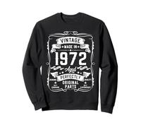 Vintage 1972 53yr 53rd Birthday Gifts for Men 53 Years Old Sudadera