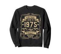 Vintage 1975 50 Years Old Gifts for Men 50yr 50th Birthday Sudadera
