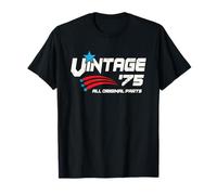 Vintage 1975 50th Birthday Anniversary for Men Dad USA Retro Camiseta