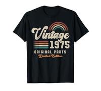 Vintage 1975 Cumpleaños Años 51 Retro Camiseta