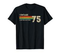 Vintage 1975 Limited Edition Birthday 1975 Men Women Vintage Camiseta