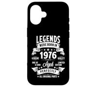 Vintage 1976 49 Year Old Gifts For Men Women 49th Birthday Carcasa para iPhone 16