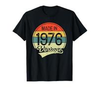 Vintage 1976 50 Años Cumpleaños Hombre Regalo Made In 1976 Camiseta