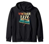 Vintage 1976 50th Birthday 50 Year Old Sudadera con Capucha
