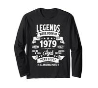 Vintage 1979 46 Year Old Gifts For Men Women 46th Birthday Manga Larga
