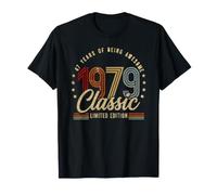 Vintage 1979 47th Birthday 47 yr Classic Limited Edition Men Camiseta