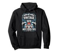 Vintage 1979 Cumpleaños para Hombres Mujeres 47th 47 años Sudadera con Capucha