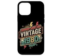 Vintage 1980 Insignia Retro Emblema Nostalgia Carcasa para iPhone 12 Mini