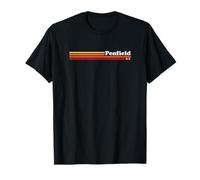 Vintage 1980s estilo gráfico Penfield New York Camiseta