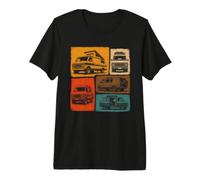 Vintage 1980s Van Camiseta Premium