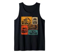 Vintage 1980s Van Camiseta sin Mangas