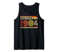 Vintage 1984 Classic 1984 Vintage Year Men Women Birthday Camiseta sin Mangas