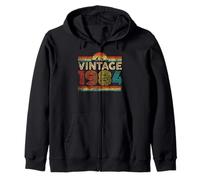 Vintage 1984 Classic Year 1984 Birthday Men Women Vintage Sudadera con Capucha