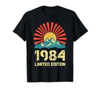 Vintage 1984 Edición limitada 1984 Camisetas de cumpleaños Camiseta
