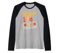 Vintage 1985 Limited Edition Celebration Camiseta Manga Raglan