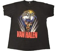 Vintage 1986 VanHalen 5150 World Tour T Shirt Hoodie Long Sleeve Ladie Short Sleeve T Shirt