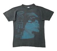 Vintage 1991 Ice-T OG Gangster Rap tee T Shirt 90S Body Count8067 Men Tops tee Black L