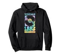 Vintage 1993 Año de nacimiento auténtico disco de vinilo cumpleaños Sudadera con Capucha