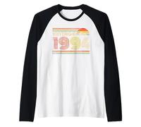 Vintage 1994 32nd Birthday 32 Years Old Men Women Vintage Camiseta Manga Raglan