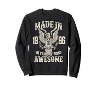 Vintage 1996 30th Birthday 30 Years of Being Awesome Sudadera