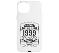 Vintage 1999 27yr 27th Birthday Gifts for Men 27 Years Old Carcasa para iPhone 15 Plus