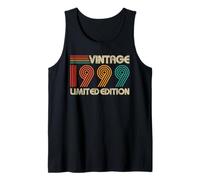 Vintage 1999 Limited Edition Classic 1999 Men Women Vintage Camiseta sin Mangas