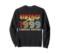 Vintage 1999 Limited Edition Retro Year Vintage Birthday Sudadera