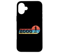 Vintage 2000 Cumpleaños Stand-Up paddleboard supboard SUP Carcasa para iPhone 16 Plus