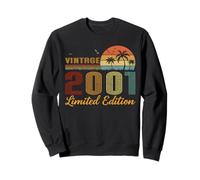 Vintage 2001 Limited Edition Classic 2001 Vintage Birthday Sudadera